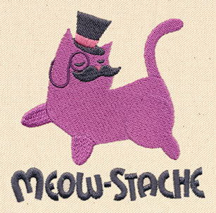 Meow-stache