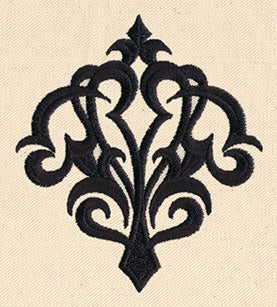 Gothic Corner Flourish