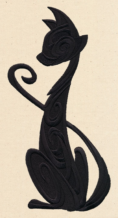 Sassy Cat Silhouette