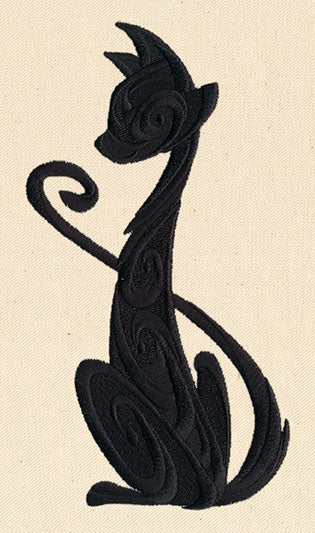 Sassy Cat Silhouette