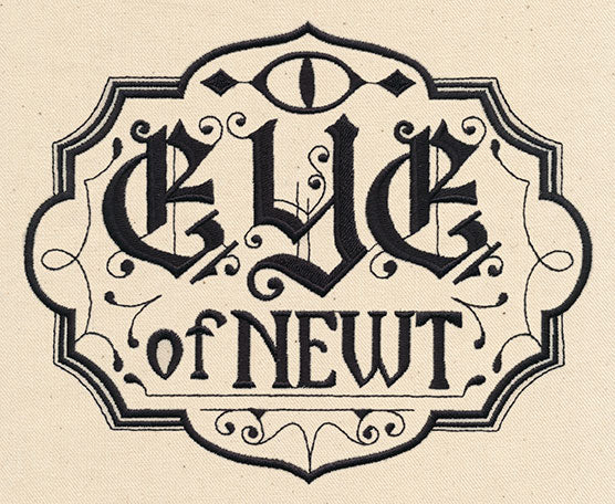 Eye of Newt Apothecary Label