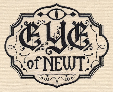 Eye of Newt Apothecary Label