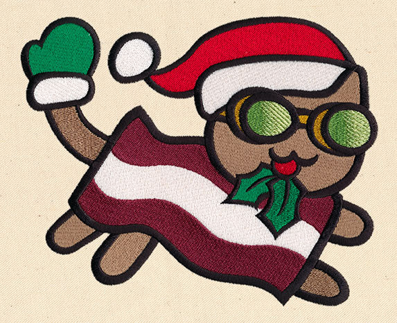 Steampunk Christmas Bacon Cat
