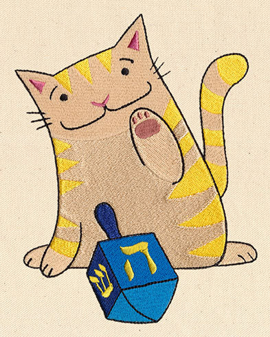 Dreidel Kitty