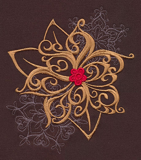 Baroque Noel - Poinsettia