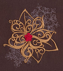 Baroque Noel - Poinsettia