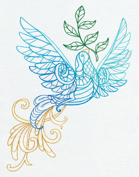 Delicate December - Dove