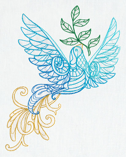 Delicate December - Dove