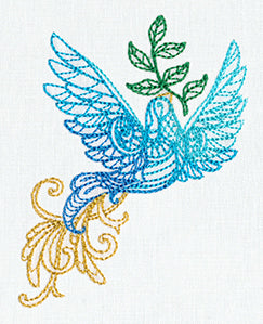 Delicate December - Dove