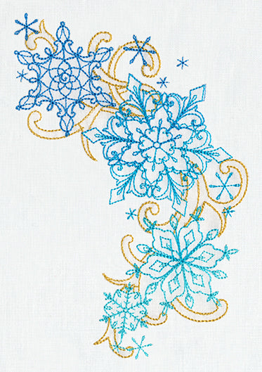 Delicate December - Snowflakes