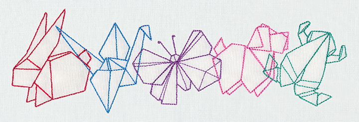Origami Border