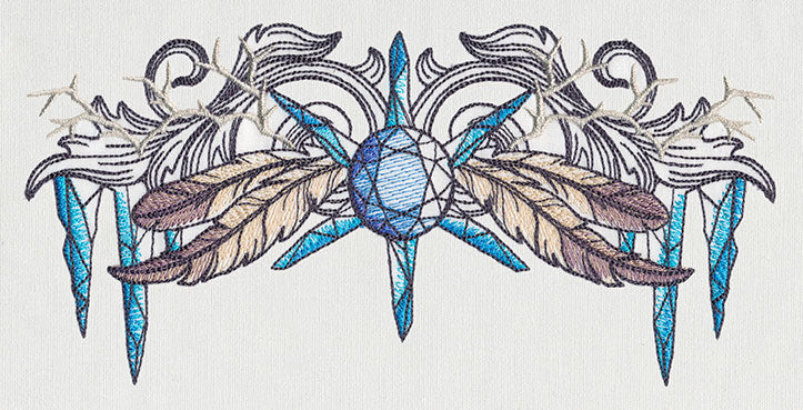 Snow Queen - Feather Spray