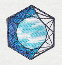 Snow Queen - Hexagon Gem