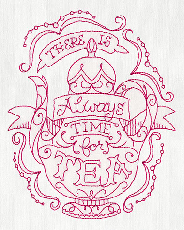 Kitchen Stitchin' - Time for Tea