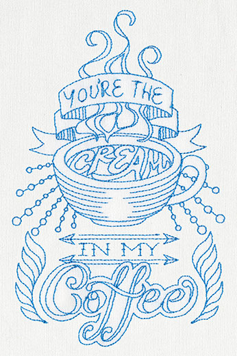 Kitchen Stitchin' - Cream in My Coffee