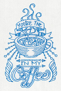 Kitchen Stitchin' - Cream in My Coffee