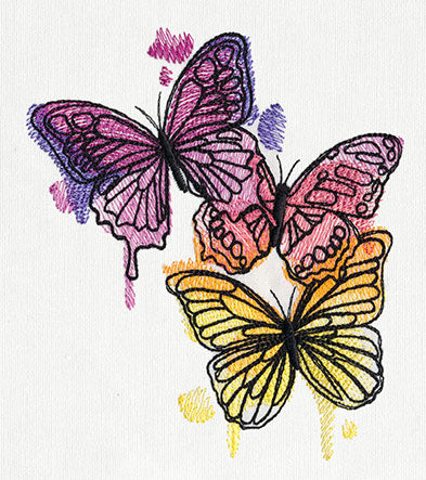 Painted Butterflies