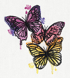 Painted Butterflies