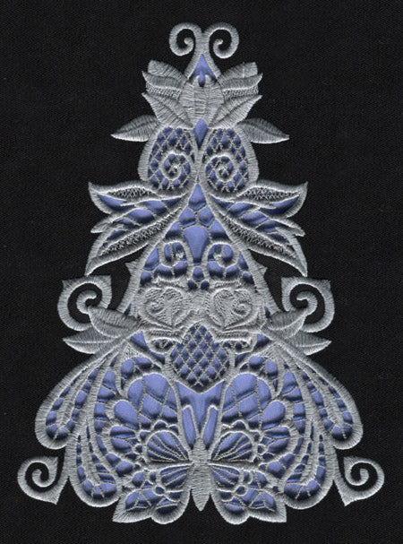 Rose & Bone - Wedge (Cutwork)