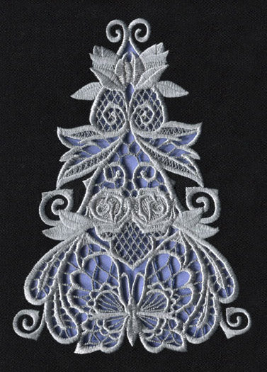 Rose & Bone - Wedge (Cutwork)