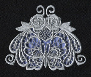 Rose & Bone - Wedge (Cutwork)