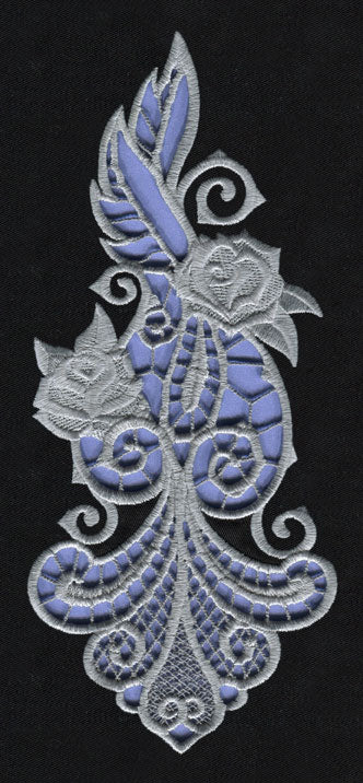 Rose & Bone - Sleeve Accent (Cutwork)