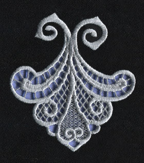 Rose & Bone - Sleeve Accent (Cutwork)