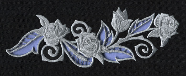 Rose & Bone - Border (Cutwork)