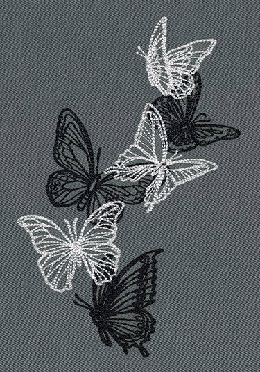 Flight & Dark Butterflies - Cascade