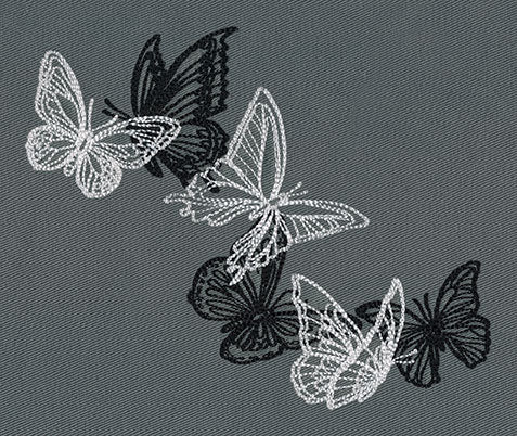 Flight & Dark Butterflies - Swarm
