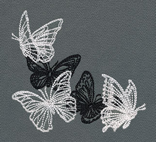Flight & Dark Butterflies - Corner