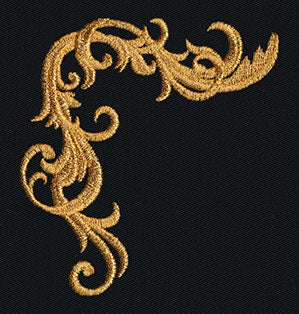 Gilded Heraldry - Top Frame Edge