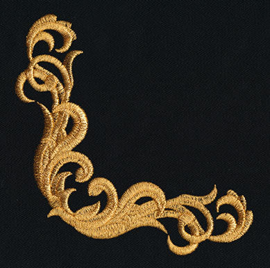 Gilded Heraldry - Corner