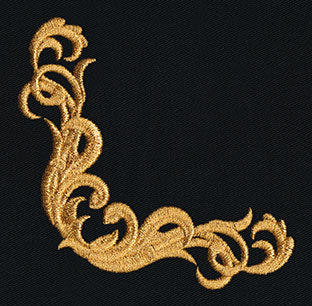 Gilded Heraldry - Corner