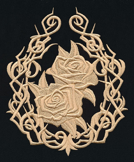 Rose and Thorn Cameo