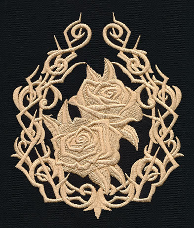 Rose and Thorn Cameo
