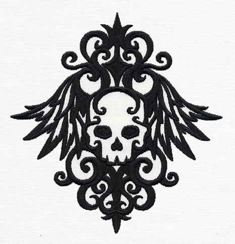 Damask Skull Diamond