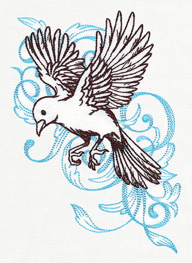 Nest - Bird in Flight