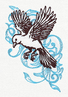 Nest - Bird in Flight