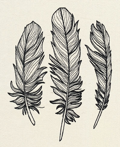 Flighty Feather Trio