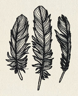 Flighty Feather Trio