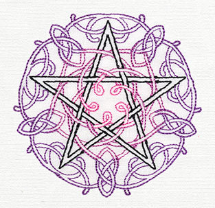 Knotwork Pentacle