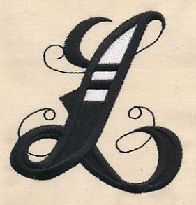 Inked Letter L