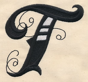 Inked Letter T