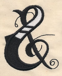 Inked Punctuation - Ampersand