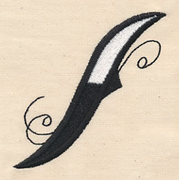 Inked Punctuation - Slash