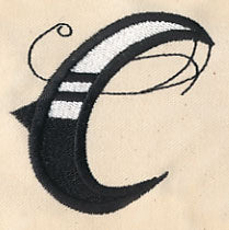 Inked Letter C