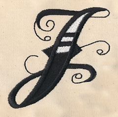 Inked Letter J