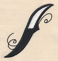 Inked Punctuation - Slash