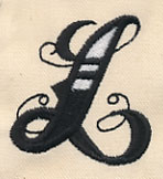 Inked Letter L